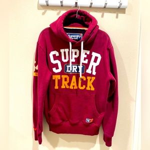 Superdry Track & Field man hoodie. Size L